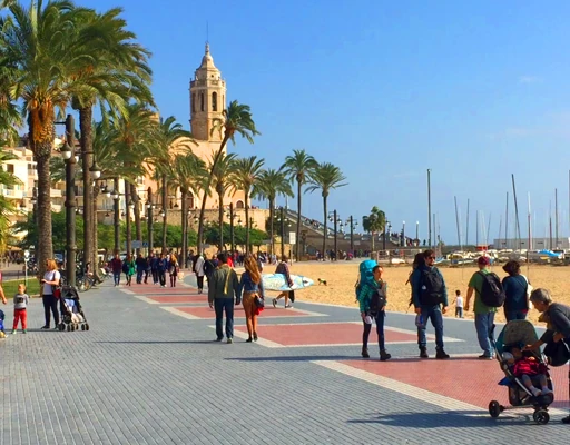 Platja-de-la-Fragata-sitges-walkable-beach